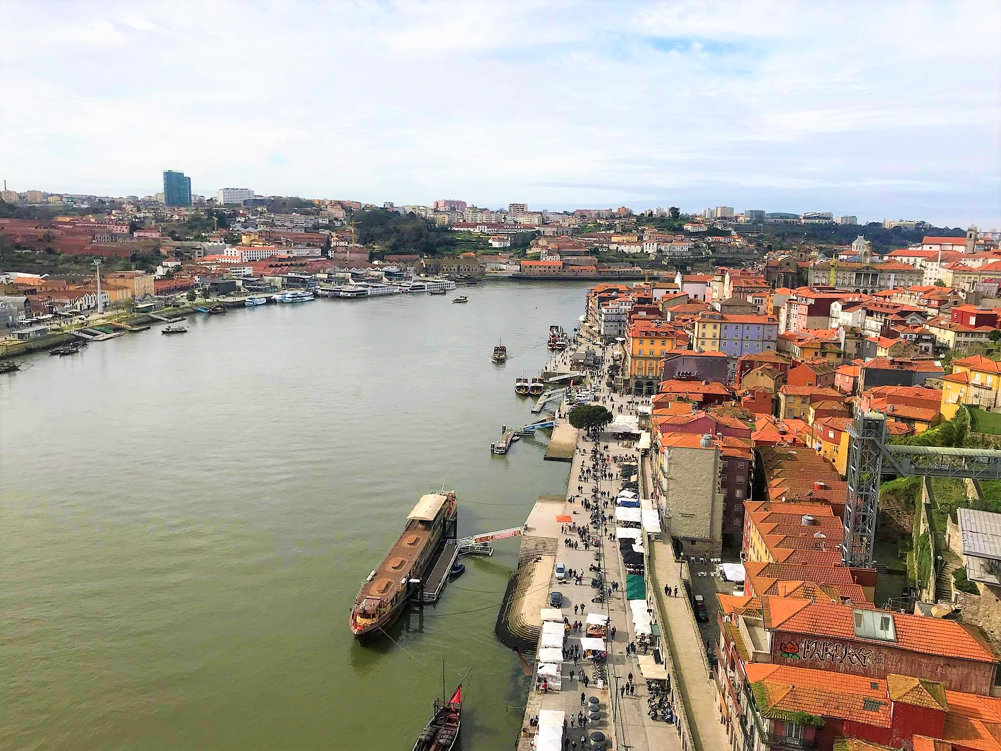 Vista da ponte D. Luís I